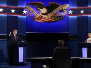 Tensão faz candidato xingar em debate eleitoral nos Estados Unidos
