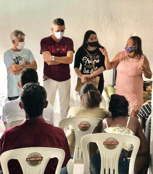 Pré-candidato Sebastião de Jesus se assusta com estado de abandono no bairro Mutirão