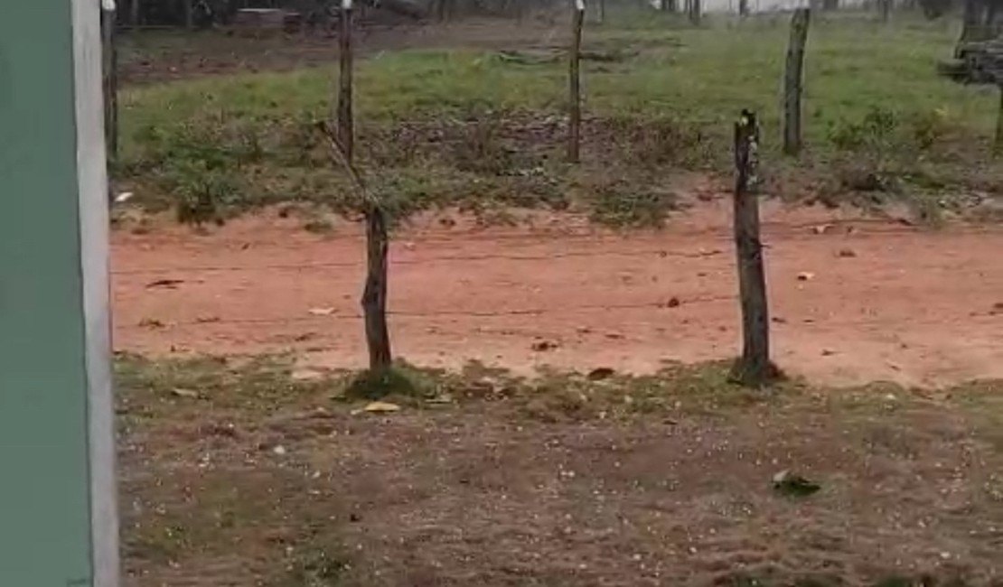 Chuva de granizo é registrada por moradores em povoados do interior de Alagoas