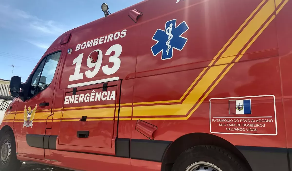 Motorista de carreta fica preso às ferragens após acidente em Joaquim Gomes