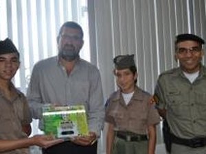 Batalhão da Polícia Militar homenageia Grupo Coringa