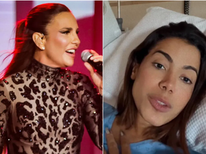 Internada, Anitta agradece mensagem de Ivete Sangalo na Farofa: 'Carinho e admiração'