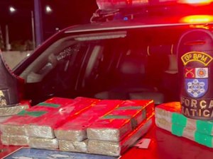 Passageiro vindo de SP é preso em Maceió com mais de 10 kg de maconha na mala