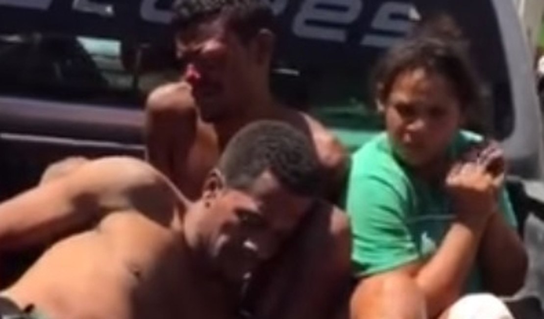 [Vídeo] Bando é preso após roubar residência em Coité