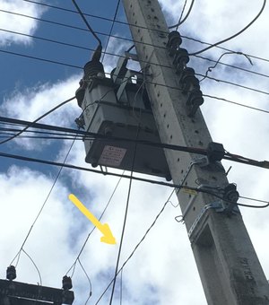Falta de energia elétrica prejudica moradores e comerciantes do Centro de Arapiraca