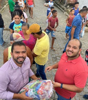 Prefeitura de Matriz de Camaragibe distribui mais de 5 mil cestas básicas