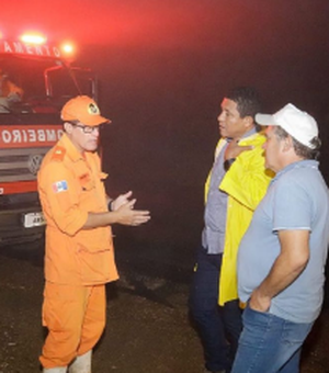 Julio Cezar afirma que Defesa Civil trabalha para minimizar problemas causados pelas fortes chuvas em Palmeira dos Índios