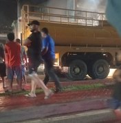 Incêndio atinge loja no comércio do município de São Luís do Quitunde