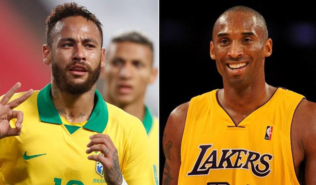 Neymar Jr. mostra tatuagem em homenagem a Kobe Bryant: ''Obcecado eu sou em vencer''