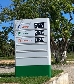 Litro da gasolina custa R$ 7,19 em Porto de Pedras