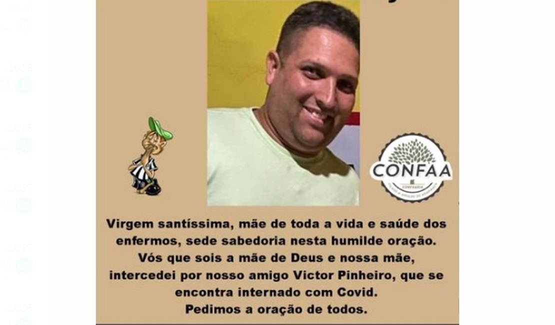 Três membros da família Sandálias de Ouro estão internados com Covid-19