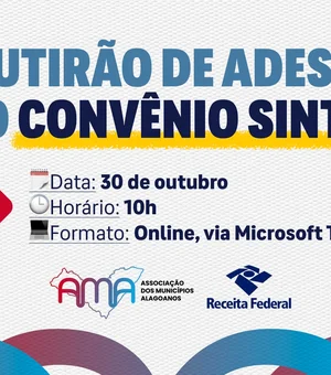 AMA e Receita Federal promovem mutirão para orientar municípios sobre adesão ao SINTER