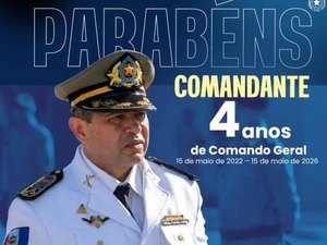 Apoio ao comandante: trajetória de Paulo Amorim é destacada após polêmica envolvendo publicação nas redes sociais; reconhecimento a uma história de dedicação, amor, respeito e valorização da PM de Alagoas”