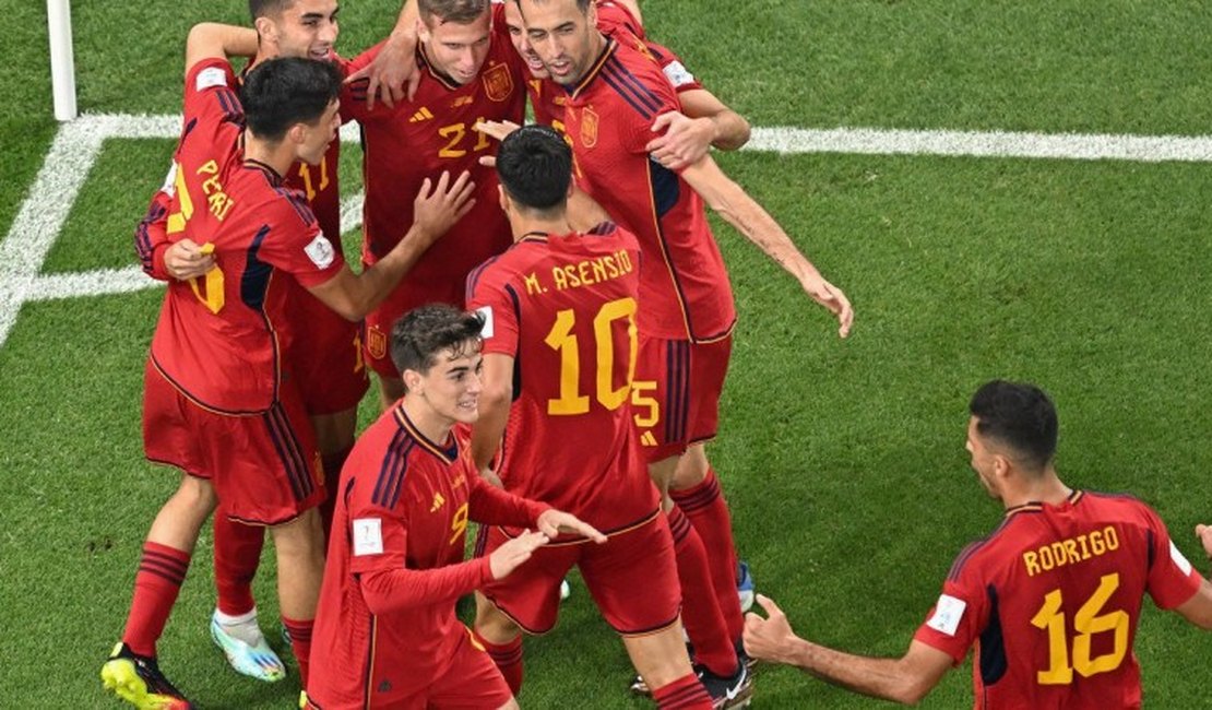 Espanha domina e goleia a Costa Rica por 7 a 0 em estreia pela Copa do Mundo