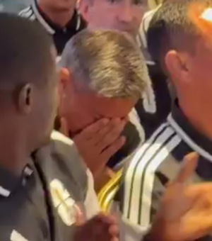 [Vídeo] Árbitro se emociona ao ser escalado para final da Copa