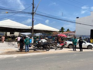 Feira Livre de Maragogi é transferida para novo espaço às margens da AL-101 Norte