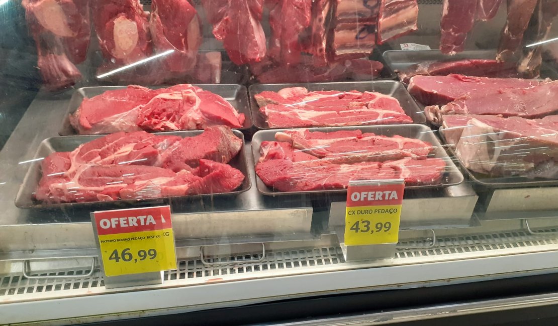 Inflação do natal faz preço da carne bovina chegar a R$58,38 em Maceió |  7Segundos - Maceió