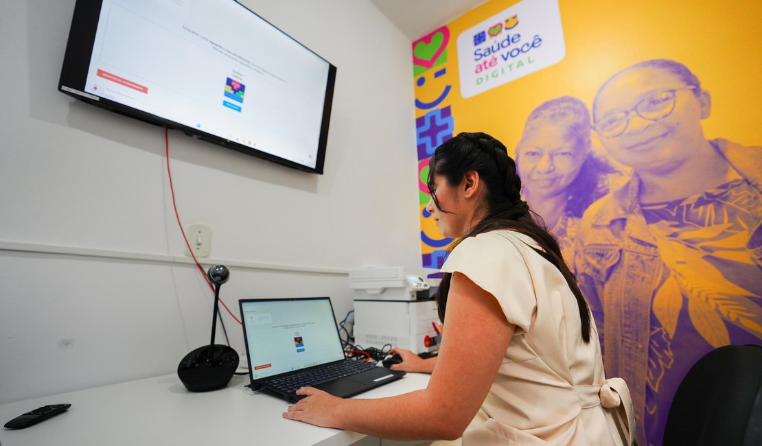 Governo de AL inaugura sala do Programa Saúde Até Você Digital em Junqueiro