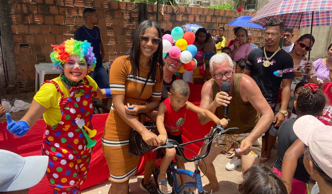 Evento beneficente faz a alegria de crianças em Maragogi