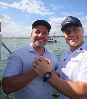 Renan Filho anuncia R$ 41 milhões para a nova BR-349 em Alagoas e vistoria obras da ponte Penedo