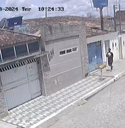 [Vídeo] Câmeras flagram furto de moto no bairro Planalto, em Arapiraca, nesta terça (03)