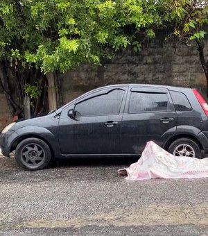 Homem é morto a tiros ao lado da neta, em via pública na Pitanguinha