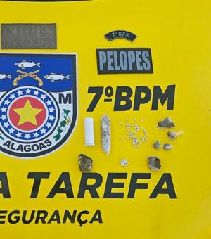 PM-AL faz prisões e apreensões no Sertão e na Região Metropolitana de Maceió
