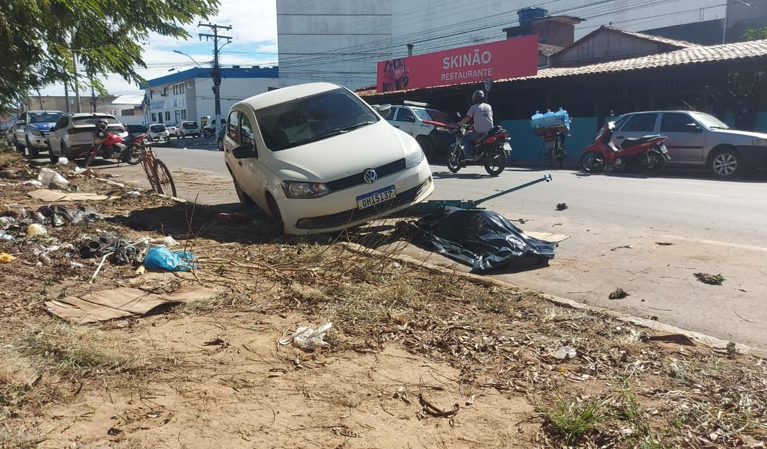 Mecânico morre após carro cair sobre ele durante conserto em Arapiraca