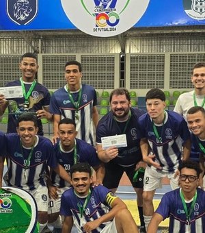 Lions conquista título de campeão da 2ª Copa Centenária Arapiraca de Futsal 2024