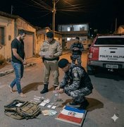 Suspeito tenta fugir da polícia, mas é preso com drogas no Trapiche da Barra