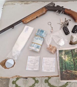 Operação apreende veículos clonados, armas e drogas no município de Feira Grande