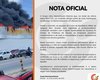 Ultra Descartáveis divulga nota e agradece apoio após incêndio em fábrica no Polo Industrial