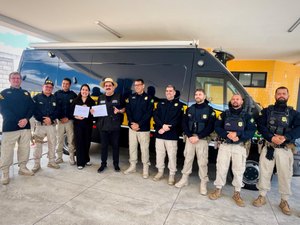 Prefeitura de Rio Largo é homenageada por nova iluminação nos arredores do posto da PRF