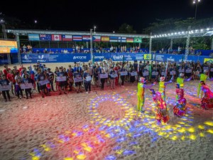 Abertura do Mundial Universitário de Vôlei de Praia movimenta Maceió e competições iniciam nesta terça (6)