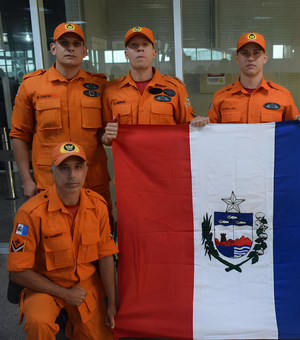 Bombeiros enviados para combater queimadas no Norte do Brasil retornam para Alagoas