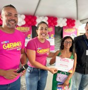 Em Palmeira dos Índios: Deputada Estadual Gabi Gonçalves realiza Gabinete Itinerante