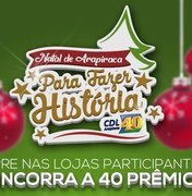CDL inicia campanha de Natal no Comércio de Arapiraca