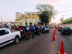 BPTran participa de Operação Lei Seca em Palmeira dos Índios