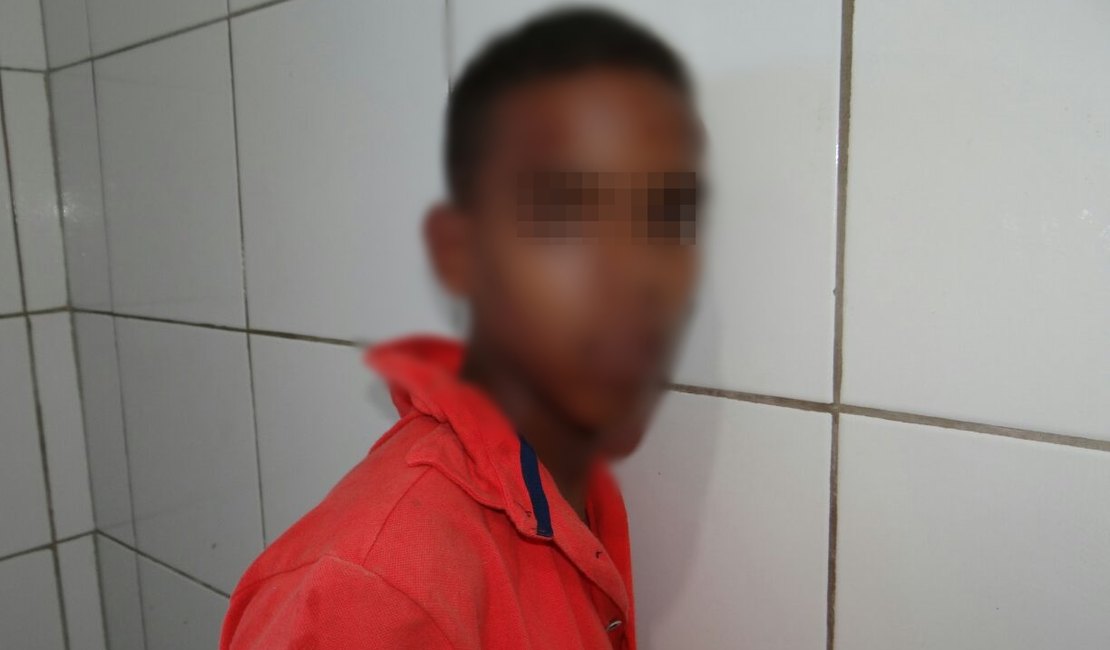 Criança de 10 anos é apreendida com arma durante perseguição em Maceió 