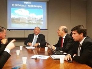 Projeto da ponte entre Penedo e Neópolis é apresentado em Brasília