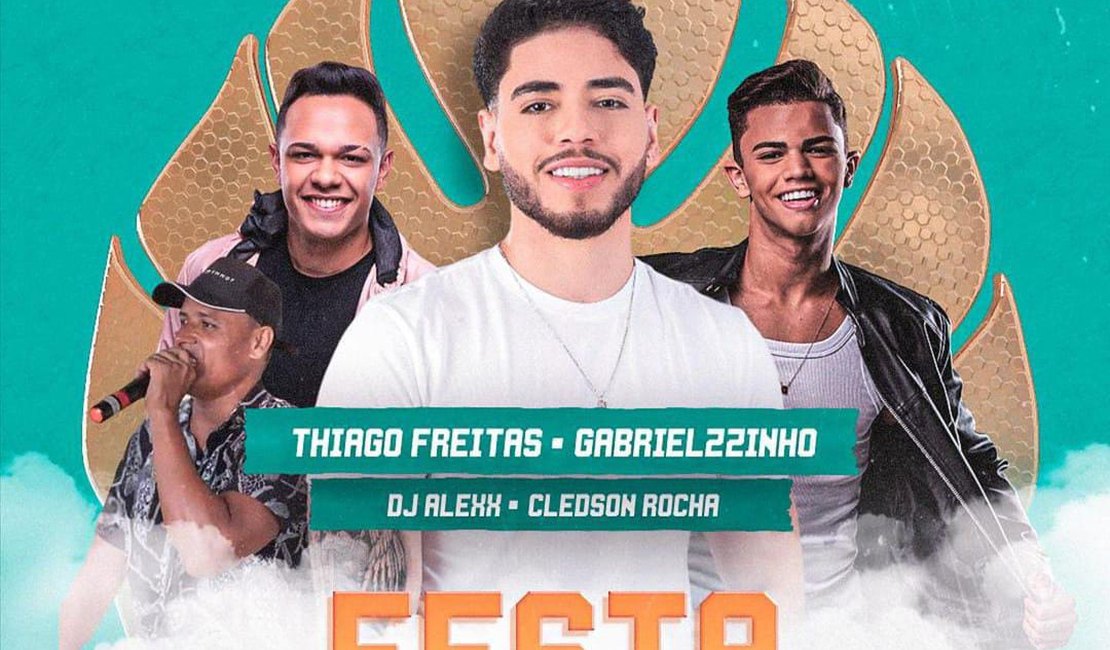 Prefeitura anuncia show de Thiago Freitas em Porto Calvo