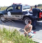 Policiais capturam jovens que tentaram fugir de abordagem em Arapiraca