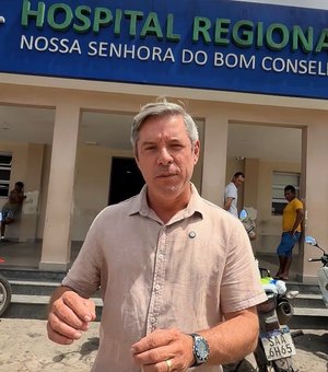 Cabo Bebeto denuncia dívida de R$ 34 milhões com Hospital Regional de Arapiraca