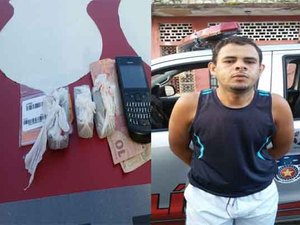 Oplit prende jovem com drogas em Maceió
