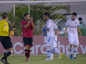 Grêmio vence o Campinense por 2 a 1, mas não elimina o jogo de volta
