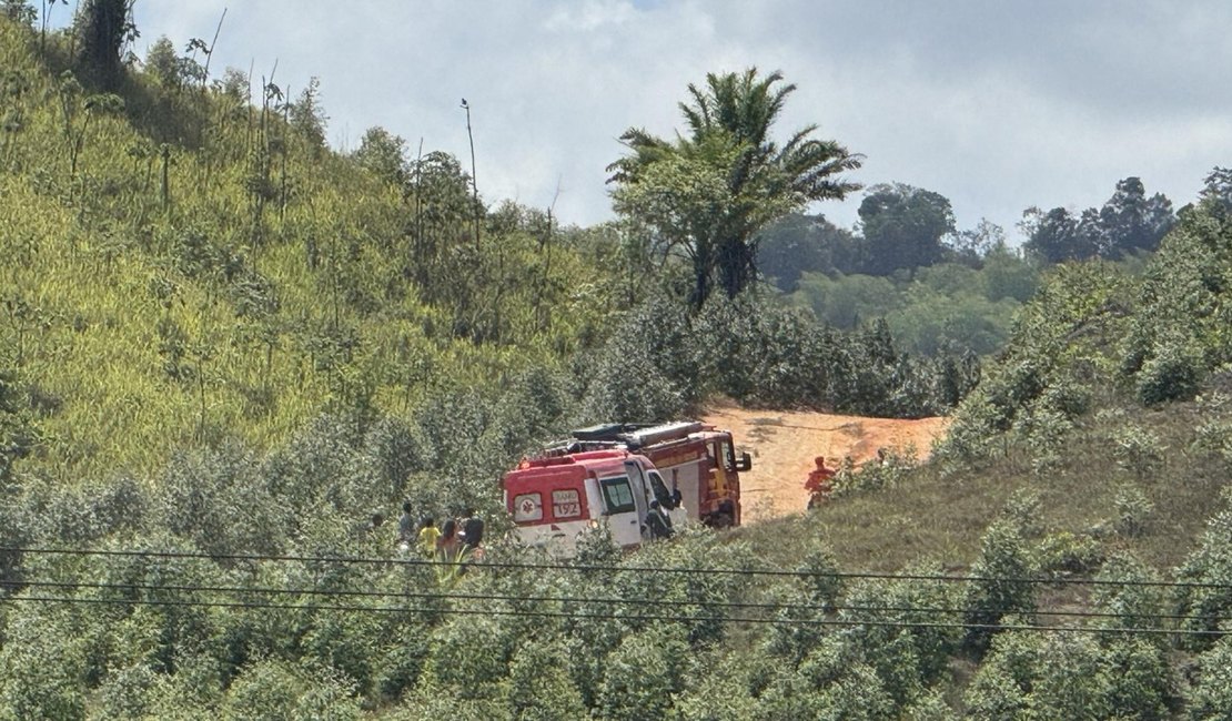Idoso é resgatado com vida após mais de 24 horas em área de mata, em Joaquim Gomes