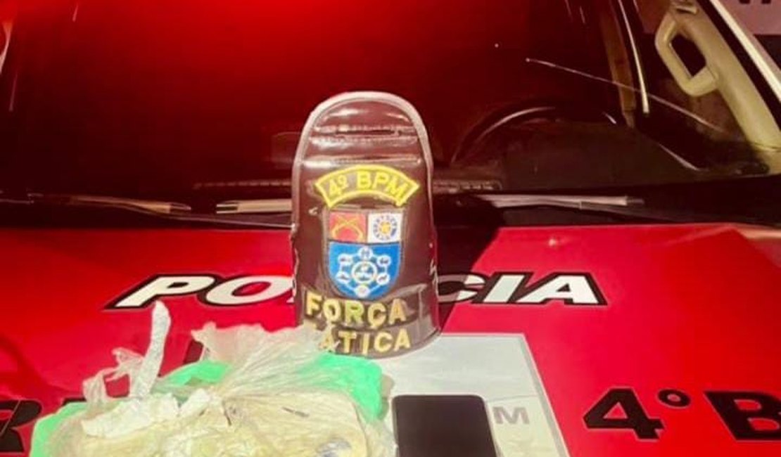Polícia apreende quase 1 kg de cocaína em plantação de bananeira em Maceió