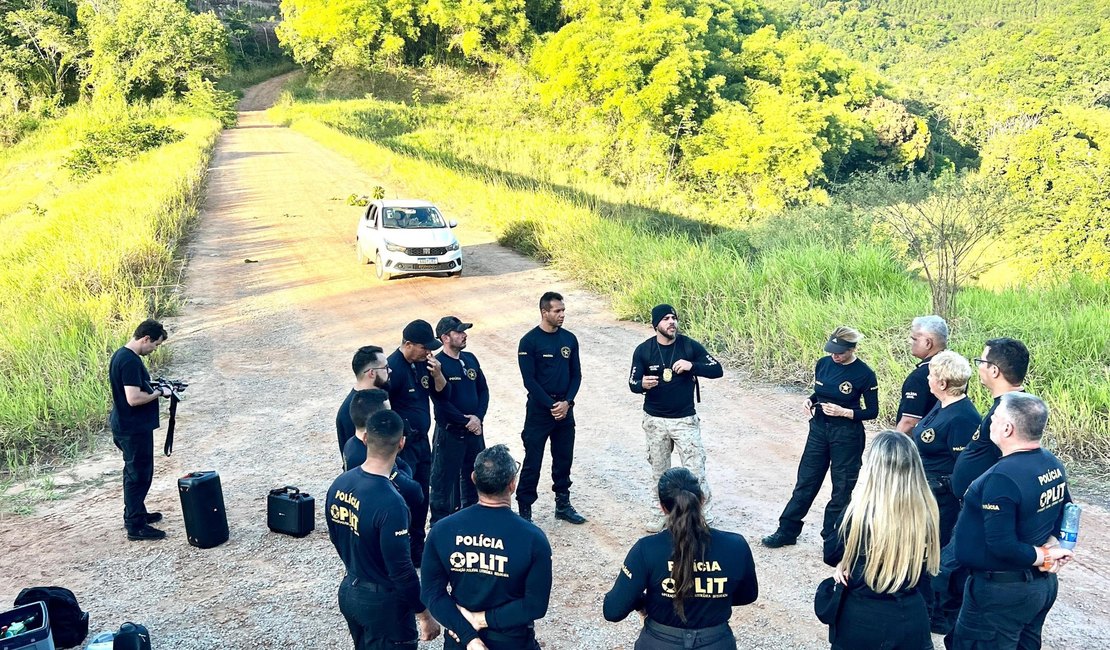 Policiais da Oplit são capacitados para uso de drones em ações operacionais
