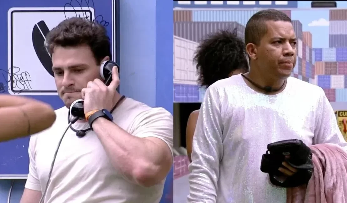 Gustavo atende o Big Fone e indica alagoano para o paredão