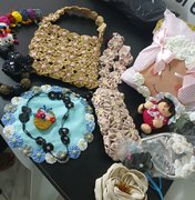 Instituto Pra Vida promove exposição de peças de fuxico em Arapiraca